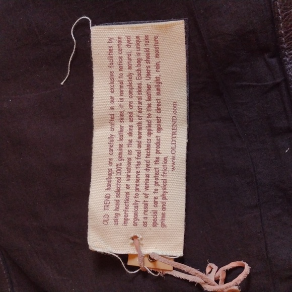 NWT OLD TREND Lone Road Black Leather Bag RARE SOLD OUT htf - Picture 15 of 16